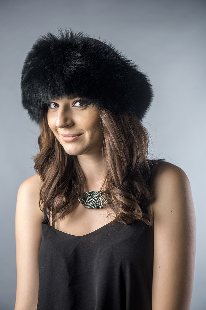 Fur Hat 509 Black