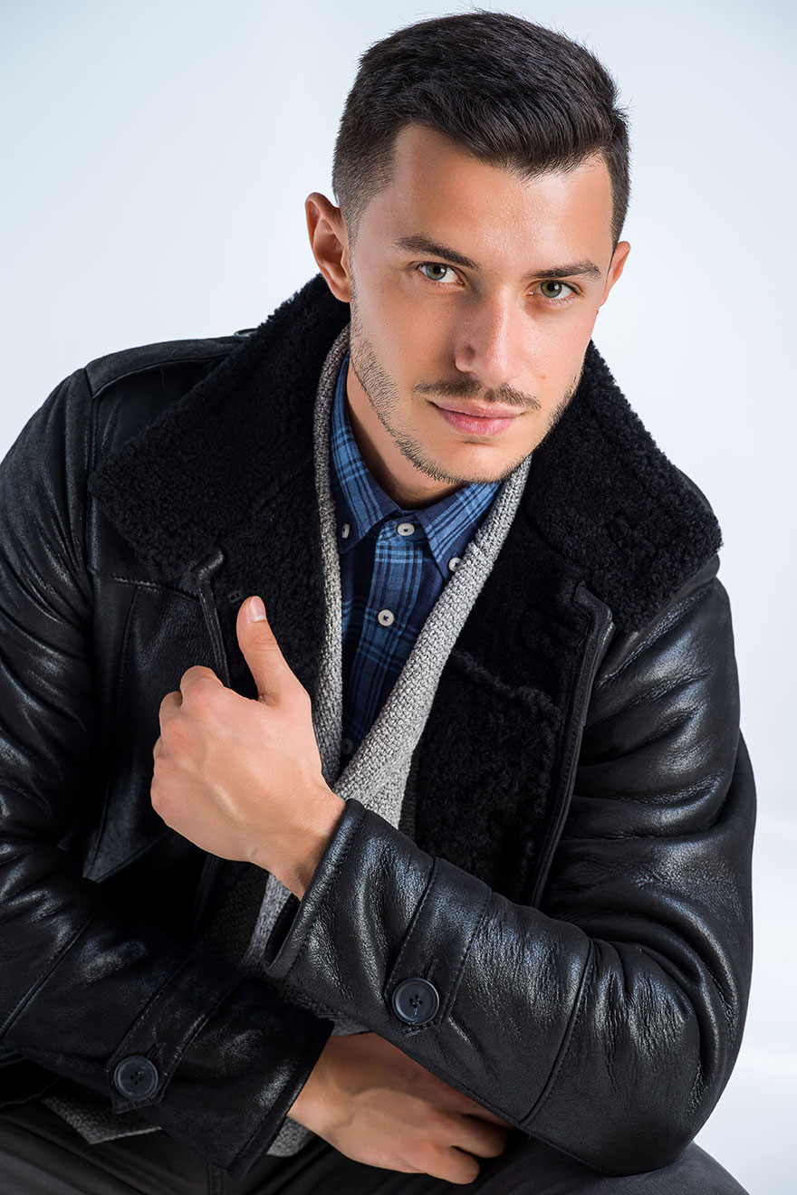 Fur coat 366 black 5