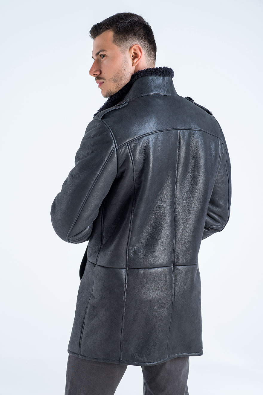 Fur coat 366 grey 2