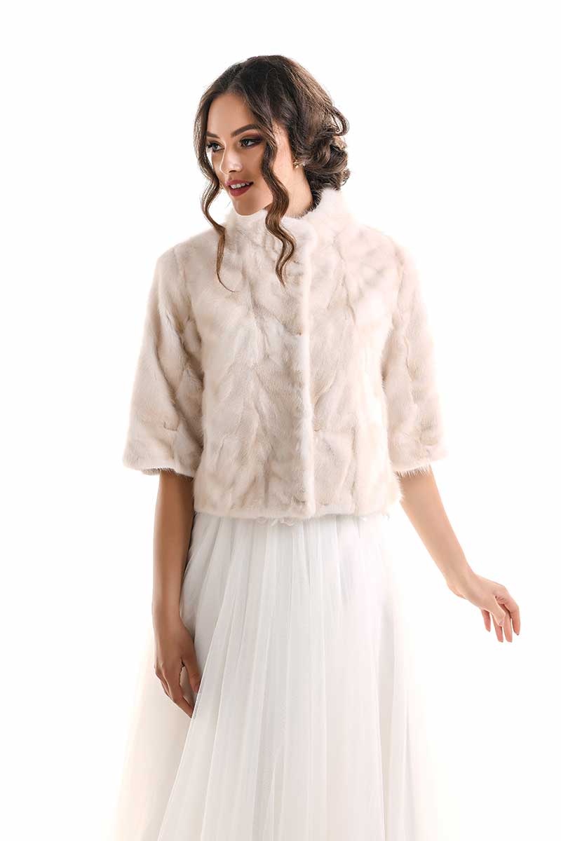 Fur coat 616 ivory 2