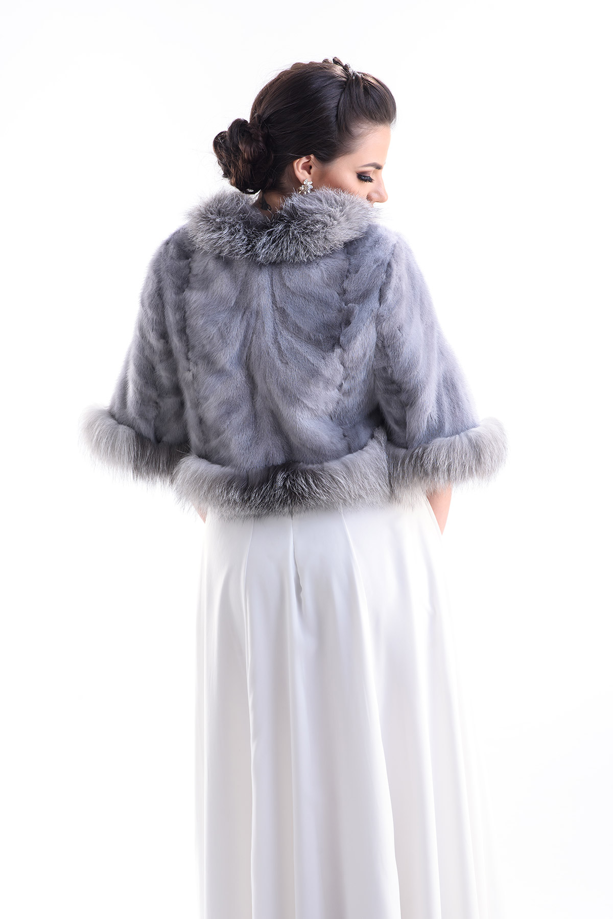 Fur collar 615 grey 3