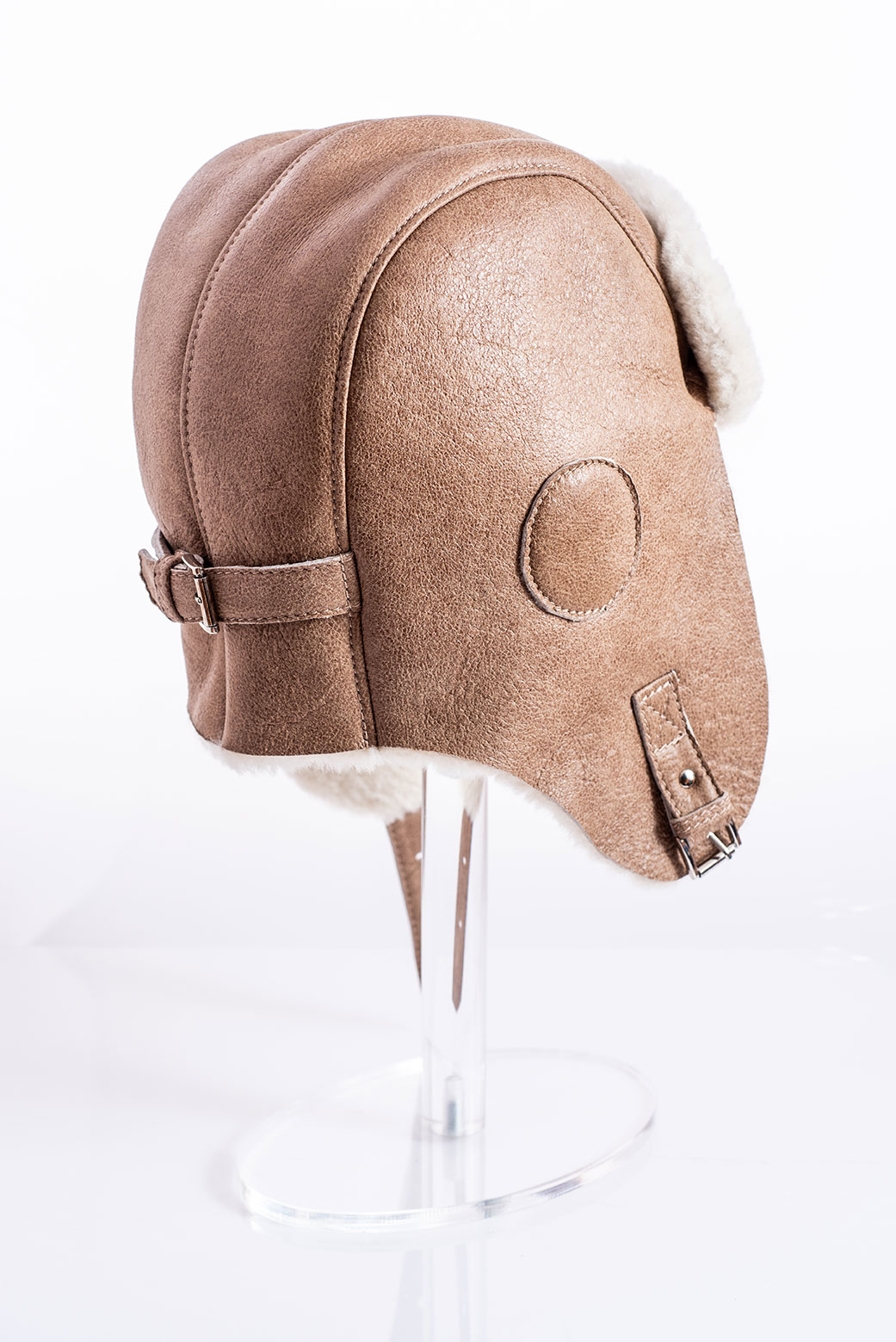Fur hat 519 beige 2