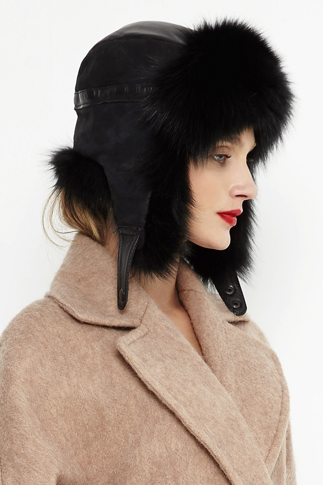 Fur hat for women 530 black 2 1