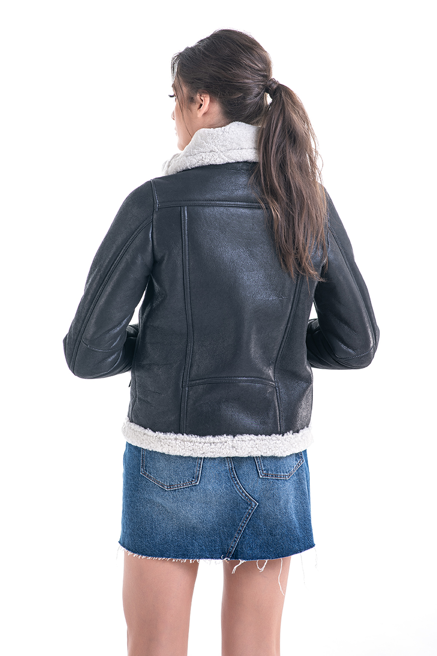 Fur jacket 2013 grey 2