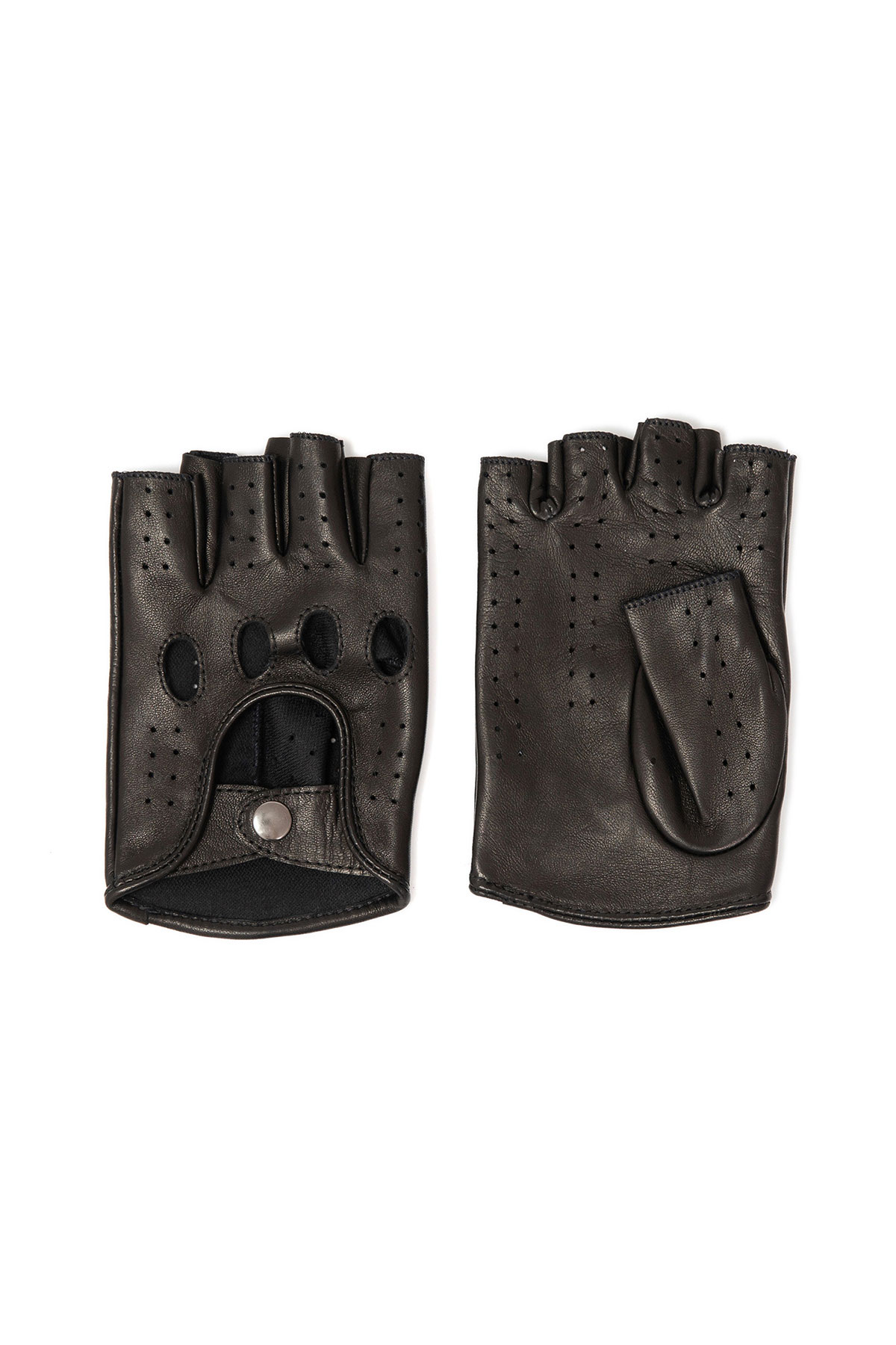 Leather gloves M205 black 1