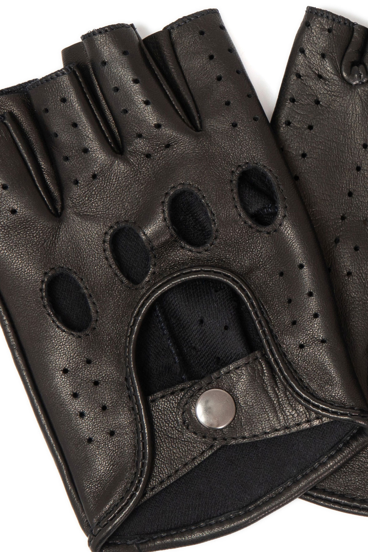 Leather gloves M205 black 3