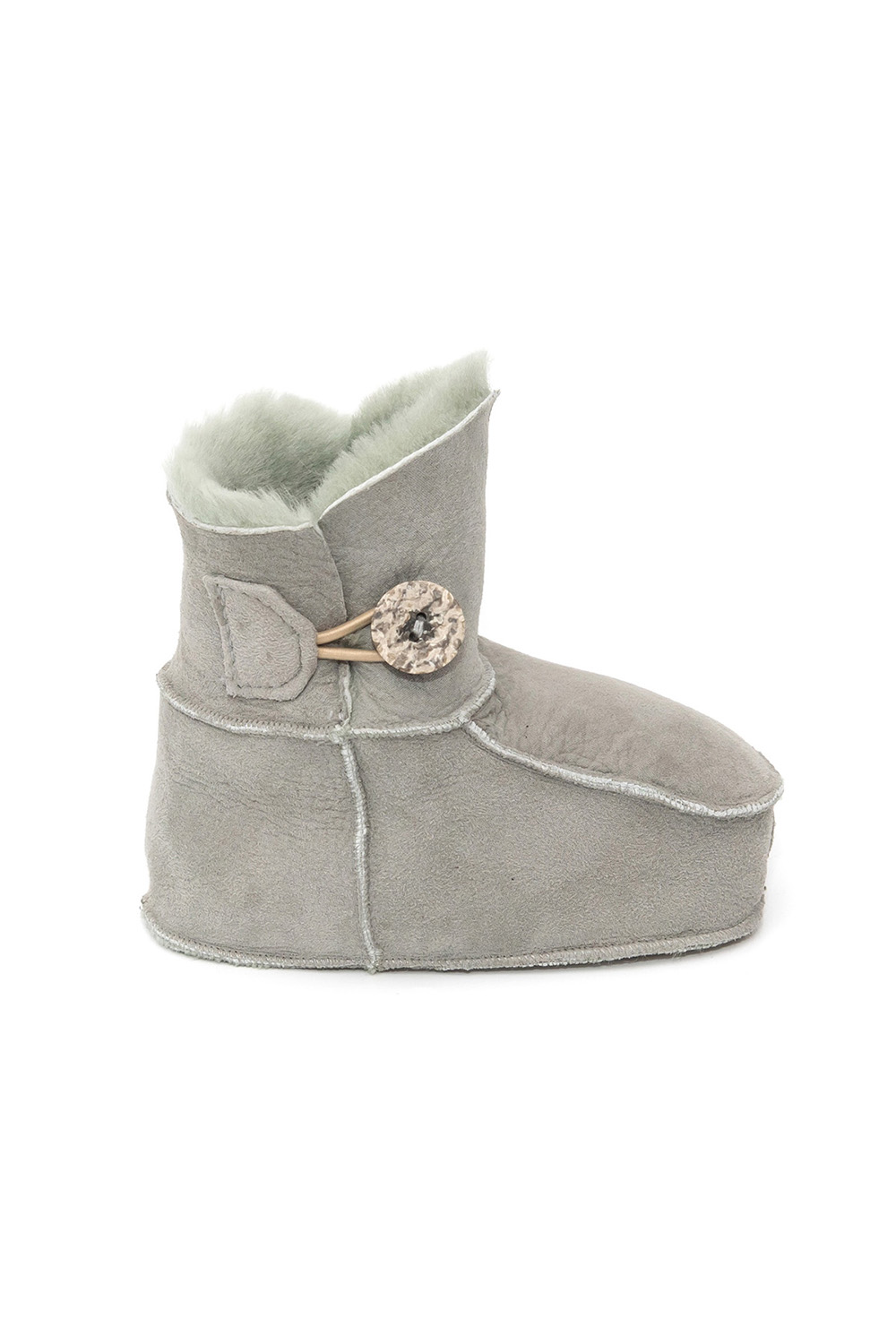 Childrens Fur Booties 911 mint 2
